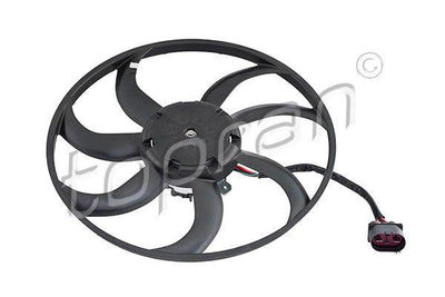 TOPRAN Fan Motor 410 mm 400W - Compatible with VW, Audi & Seat Models — Motors, Pumps & Antennas