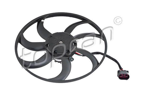 TOPRAN Fan Motor 410 mm 400W - Compatible with VW, Audi & Seat Models — Motors, Pumps & Antennas