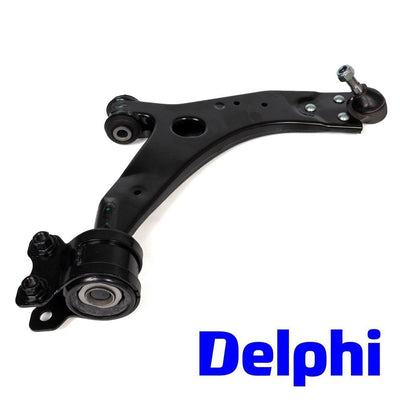 Delphi TC2109 Ford Focus II/C-Max, Volvo C30/C70 II/S40 II/V50 Front Control Arm Right 18mm — Control Arms & Ball Joints