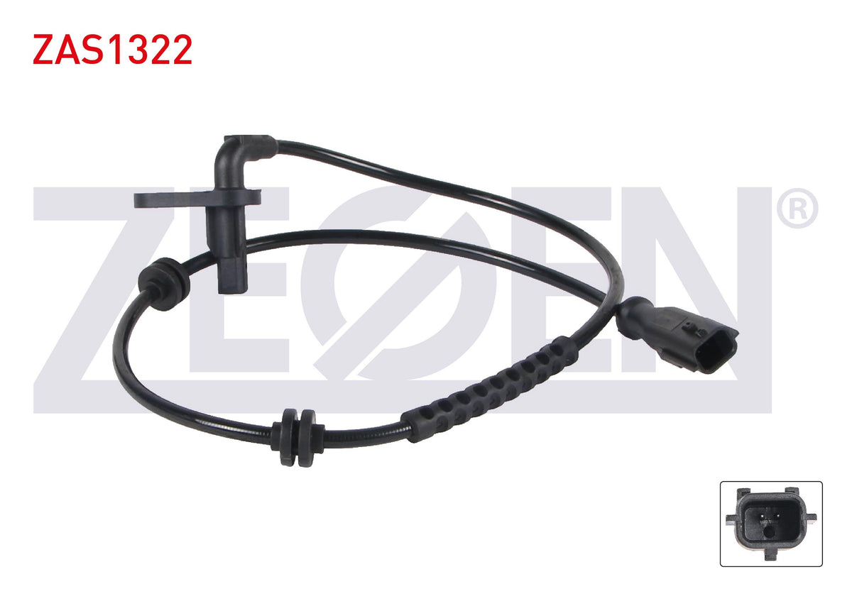 Zegen ZAS1322 ABS Sensor Rear Right Renault Clio III 2005-2012 — Brake Sensors & ABS