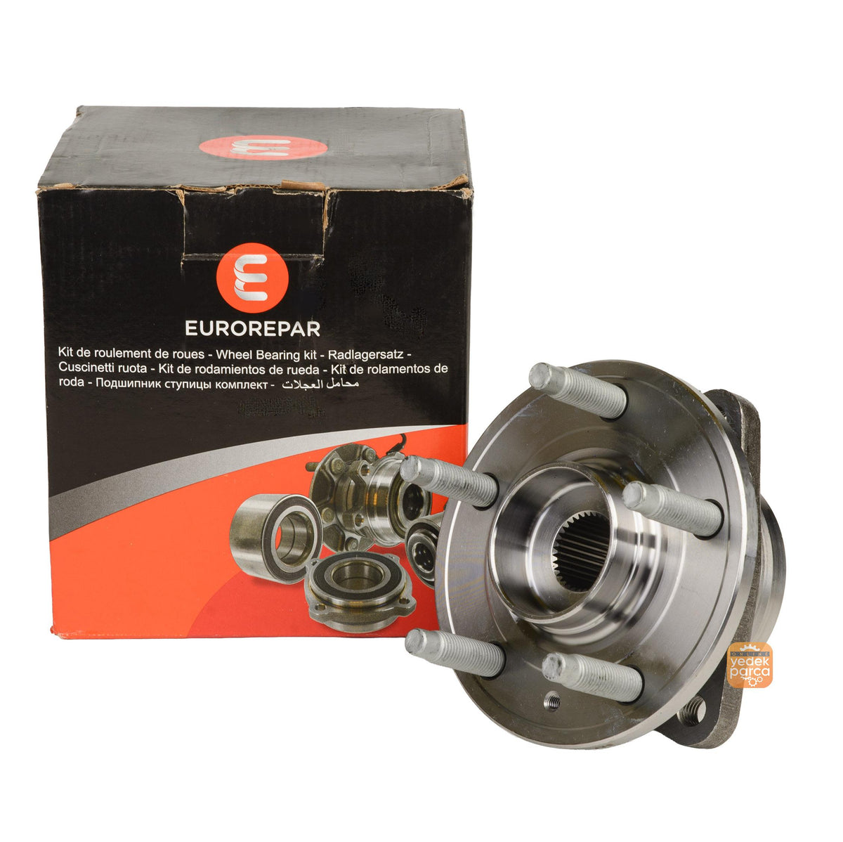 Eurorepar 1686241380 Front Wheel Hub with Bearing Astra J, Chevrolet Cruze 2010> — Hub Assemblies