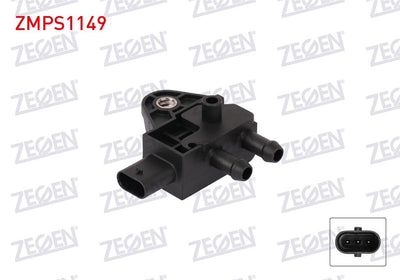 Zegen ZMPS1149 Map Sensor Citroen Berlingo /C3 /C4 /C5 AirCross 1.2 — Engine Management Sensors