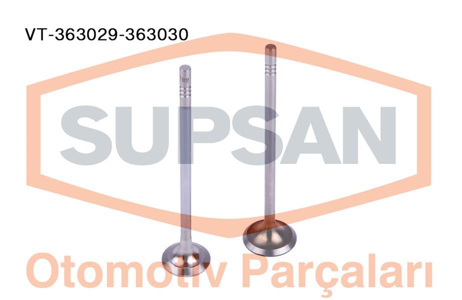 Supsan VT363029363030 Set Valve (8V) Golf VII Polo Touran A3 Leon Yeti Octavia 12 TSI 15-Cyv Cjz