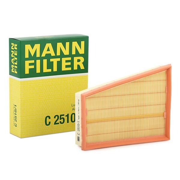 Mann C2510-1 Air Filter Fluence Kangoo III Megane II Scenic II Citan W415 M607 1.5 K9K 1.6 16V 08- — Air & Cabin Filters
