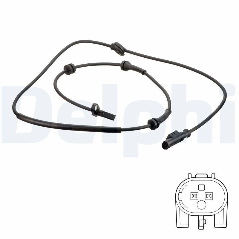 Delphi Wheel Speed Sensor - Compatible with Alfa Romeo 156 & 147 — Brake Sensors & ABS