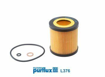 PURFLUX L376 Oil Filter - Compatible with BMW E87 E82 F10 E60 E90 F30 F22 — Oil Filters