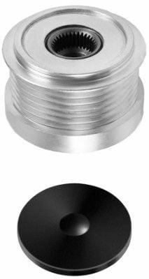 HELLA 9XU358038-831 Alternator Tensioner Pulley - Precision Fit for Accent, Era, Getz — Pulleys & Tensioners