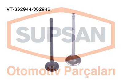 Supsan VT362944362945 Set Valve (12V) Peugeot 208 10I VTI 12V Eb0 Eb0f