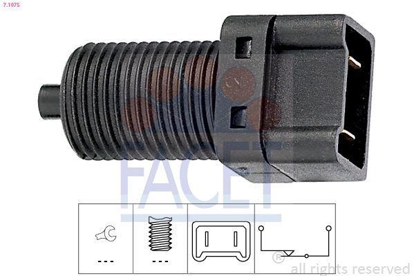 FACET 7.1075 Brake Light Switch - Compatible with Renault, Volvo, Mitsubishi — Brake Sensors & ABS
