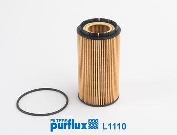 Purflux L1110 Oil Filter Touareg 04-10 A8 03-17 Phaeton 05-16 — Oil Filters