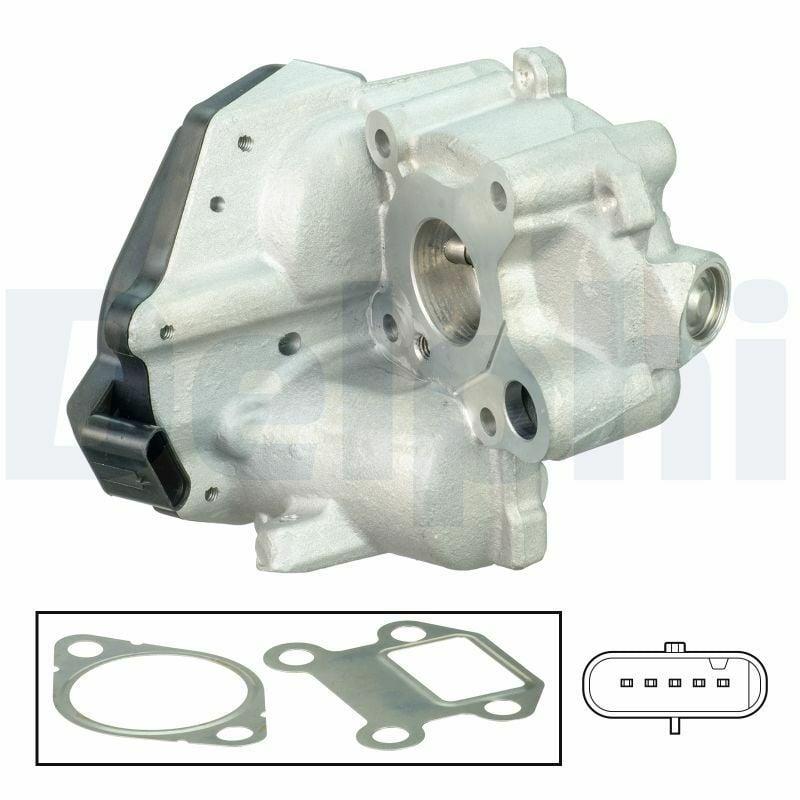 Delphi EGR Valve EG10538-12B1 - Fits Various Vehicle Models — Emission Control