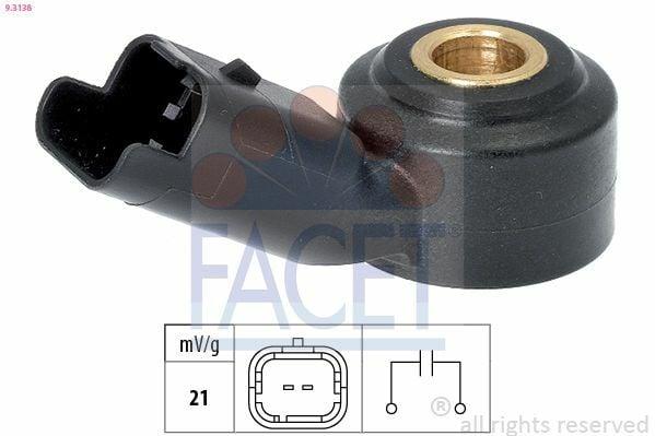 FACET 9.3138 Vibration Sensor - Opel CrosslandX, Corsa F, and More — Engine Management Sensors
