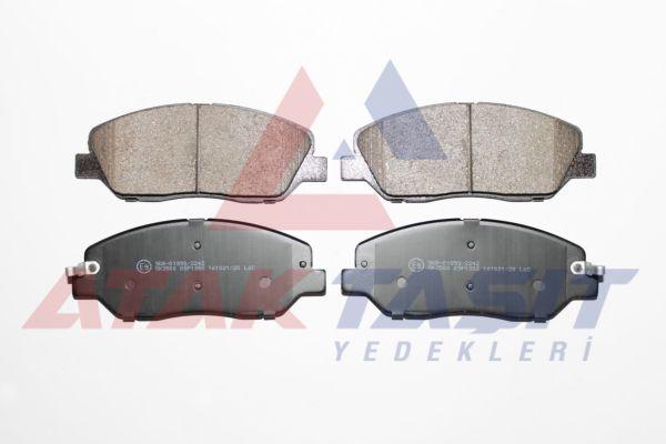 AP 05P1382 Brake Pad Front with Wear Indicator Kia Sorento II 2.0 2.2 2009-2015 / Hyundai Santa Fe II 2.0 2.2 CR — Brake Pads