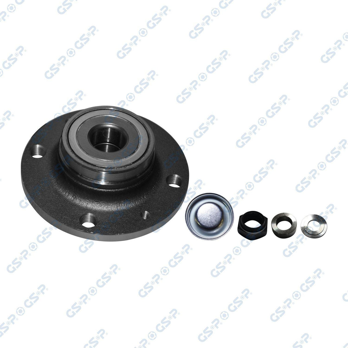 GSP 9225016K Rear Wheel Hub (with Bearing) P206 GTI CC Sw Ew10j4 / Tu5jp4 Outer Size: (G: 68 * I,C: 25 * D — Hub Assemblies