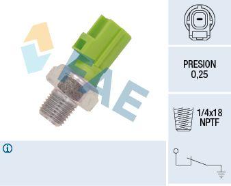 FAE 12613 Oil Pressure Switch V347 06>14 Connect 02>13 1.8 TDCi Focus C-Max Fiesta 01> — Switches & Relays