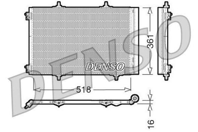 Denso DCN07013 A/C Condenser Crossland X — Condensers & Evaporators