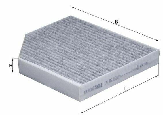 MAHLE Pollen Filter A4 Allroad B8 (2009-2016) - Active Carbon Filter — Air & Cabin Filters