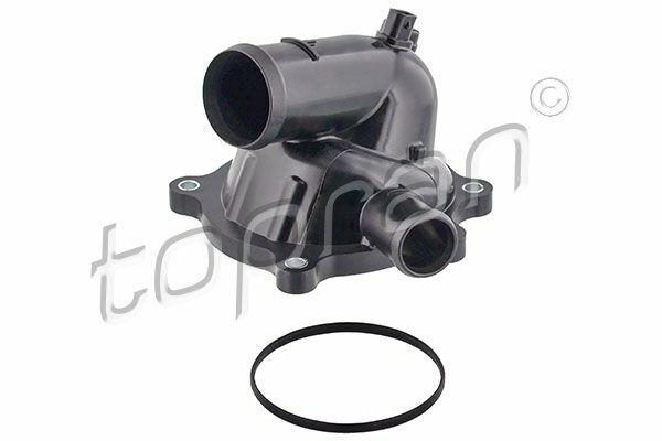 TOPRAN Thermostat Cover - Thermostat Housing for VW Touareg, Audi A6, Q7 — Water Pump & Thermostat