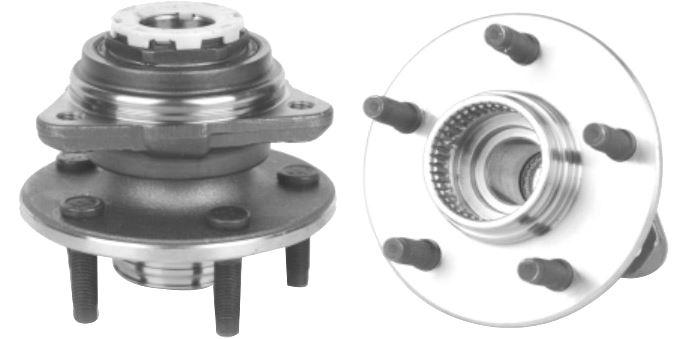 MGA 72570 Wheel Hub Bearing Front ABS Li Bijonlu (Ford: Mondeo 2007-2014 Kuga 2.0 TDCi 10-12) — Wheels & Wheel Trim