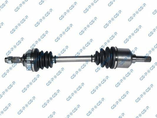 GSP Complete Left Axle Assembly - Fits Partner, Berlingo, Xsara — Axles, CV Joints & Boots