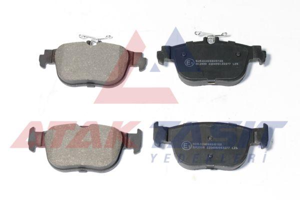AP 05P2277 Brake Pad Rear 272mm Disc VW Golf VIII-Caddy V 2020-/ Skoda Octavia IV (Nx3) 2020-/ Seat Leon (Kl1) 2 — Brake Pads