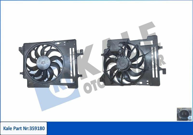Kale Radiator Fan Motor for Ford Focus III & Kuga II (2014-2017) — Radiators & Fans
