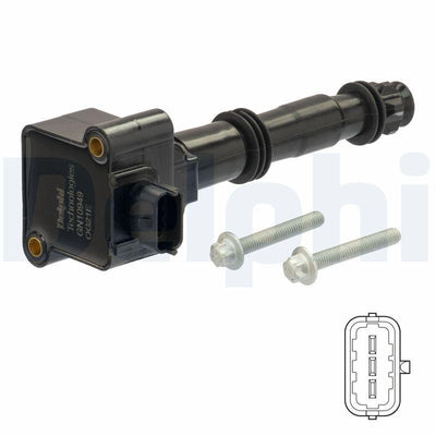 Delphi GN10949-12B1 Ignition Coil Cayenne 06-13 Cayman — Coils & Plugs