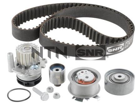 SNR KDP457500 Timing Camshaft Tensioner Set with Water Pump Passat Jetta III Golf V Touran Octavia — Water Pump & Thermostat