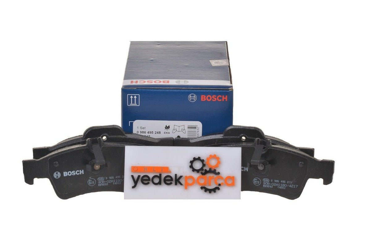 Bosch 0986495248 Mercedes W212 Body E200 W211-212-220-221 Rear Brake Pad Set — Brake Pads