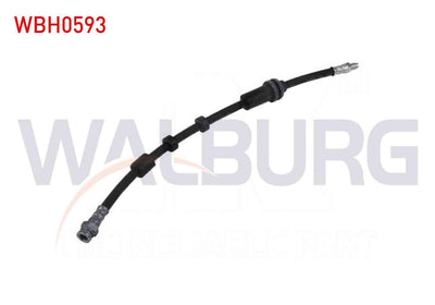 WALBURG WBH0593 Brake Hose Rear Left-Right 430mm Alfa Romeo Giulietta (940) 2010-| Set of 2 — Brake Hydraulics