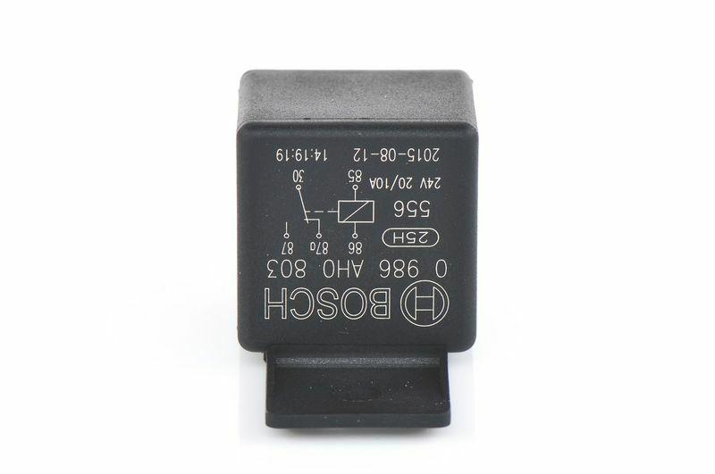 BOSCH Mini Relay 24V - 5 Pin Bracketed — Switches & Relays