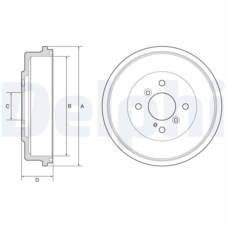 Delphi BF565 — Brake Rotors & Drums