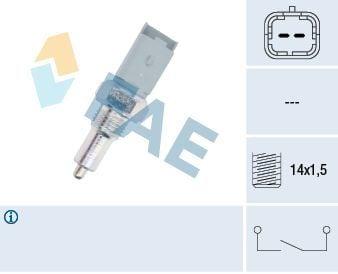 FAE Reverse Gear Switch - Fits Peugeot Models 206 307 406 407 607 and Citroën C2, C3 and 2 more models — Switches & Relays