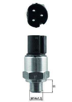 MAHLE TSW73 Fan Switch - Compatible with BMW E30 E34 E36 — Temperature Sensors & Switches