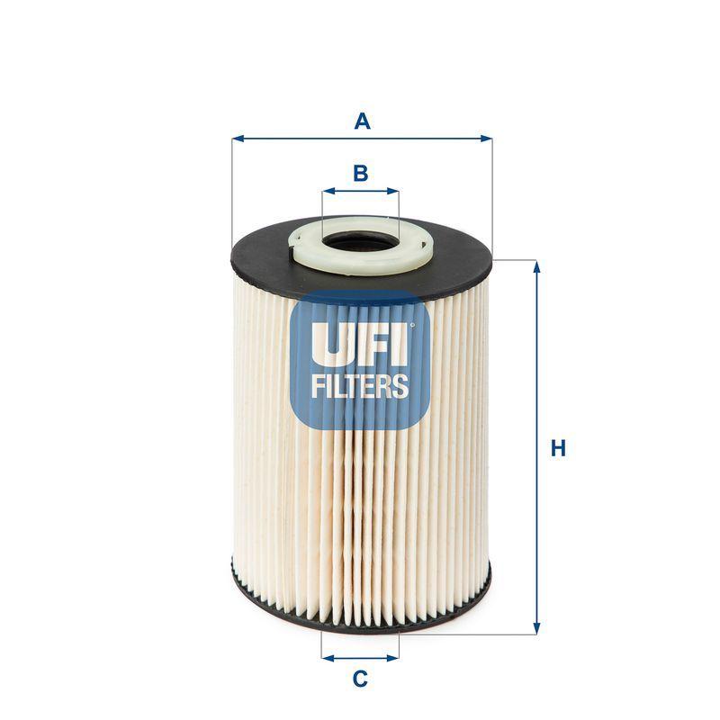 UFI Diesel Fuel Filter - 2007 Mondeo 2.0 TDCi — Fuel Delivery
