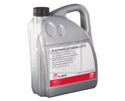 Febi Bilstein 38935 Automatic Transmission Oil ATF Yellow 5 Lt BMW 6HP VAG Hyundai Land Rover | Set of 4