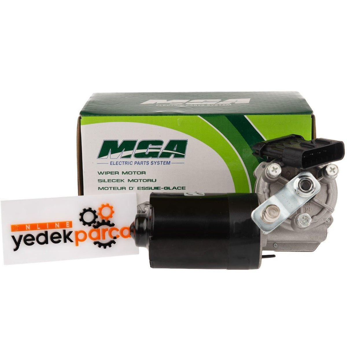 MGA Opel Corsa C Front Wiper Motor - Compatible with All 2001+ Models — Motors, Pumps & Antennas