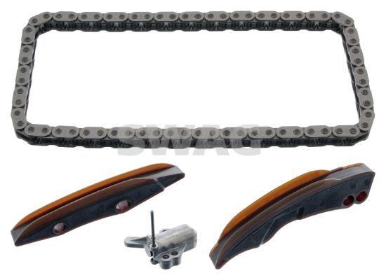 SWAG Camshaft Timing Chain Set for BMW N47 - Includes Chain, 2 Guides, Tensioner