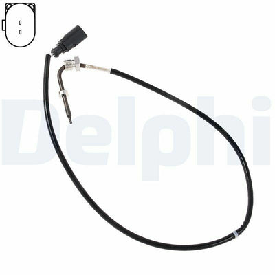 Delphi Exhaust Temperature Sensor TS30317-12B1 - VW Golf, Passat, and Polo — Temperature Sensors & Switches