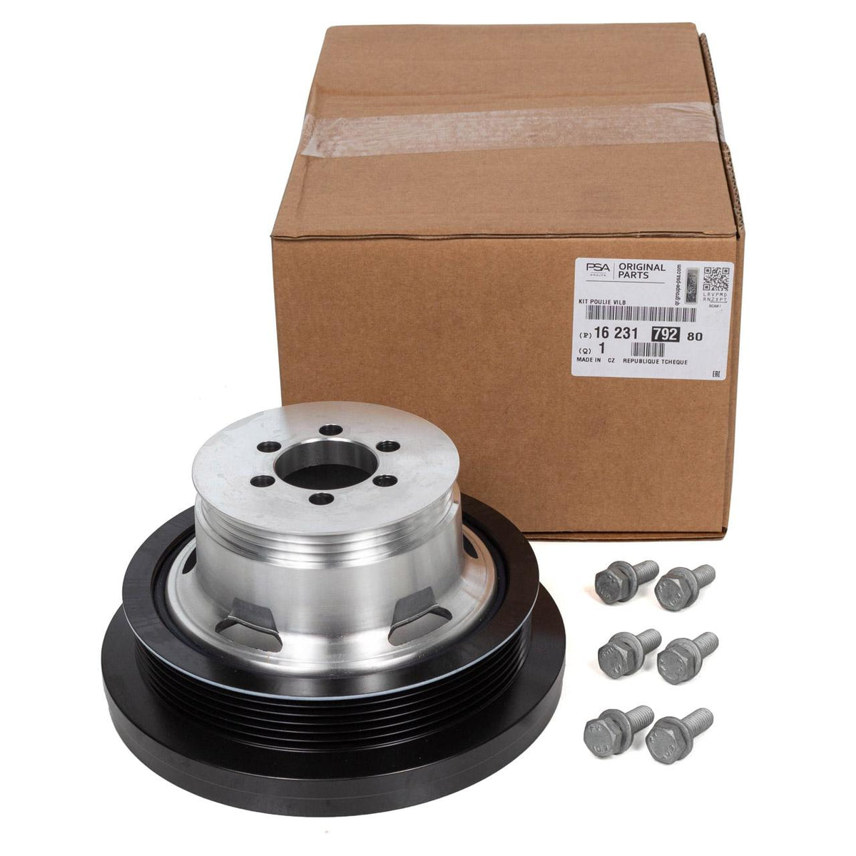 PSA 1623179280 Crank Pulley EB2DT 3008 P84 — Auto Parts Hall, Pistons & Rotating