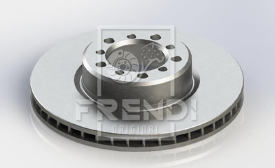 FRENDI 24635 Brake Disc Front Mercedes S-Class W126 — Brake Rotors & Drums