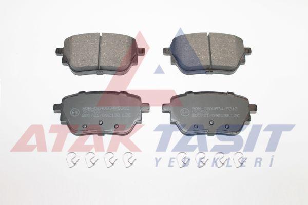 AP 05P2132 Brake Pad Rear Mercedes A 180 D-200 (W177) 2018-/ CLA 180 D-200 (C118) 2019 — Brake Pads