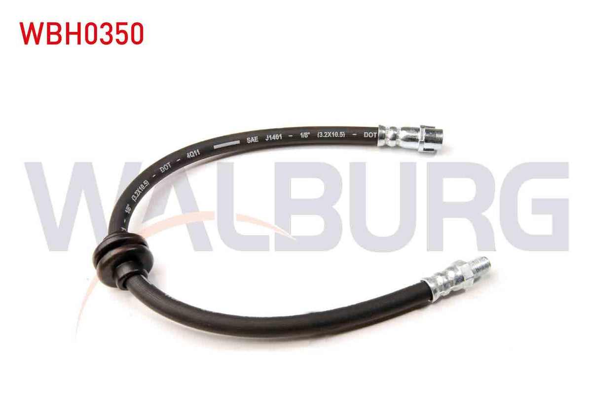 WALBURG WBH0350 Brake Hose Front Left-Right 420mm BMW 3 Series (E36) 1990-1998 — Brake Hydraulics