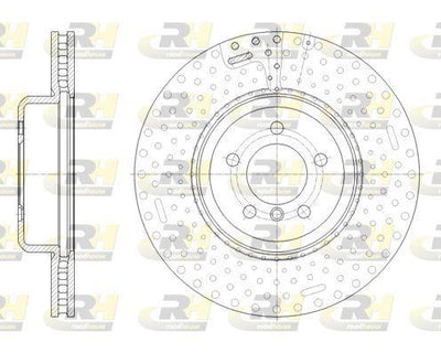 ROADHOUSE 61651.10 Brake Disc — Brake Rotors & Drums