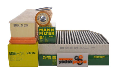 Mann Mercedes W205 Body C200d Scheduled Service Filter Set — Maintenance & Service Kits