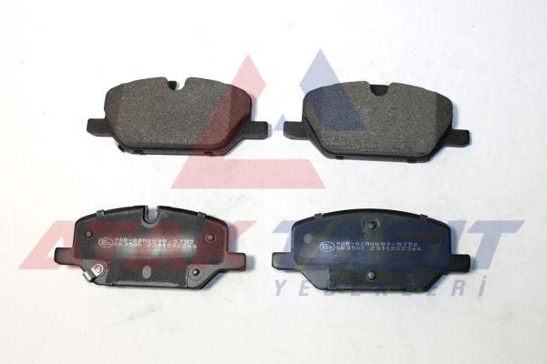 AP 05P2366 Brake Pad Front with Wear Indicator Opel Insignia B 1.5T-1.6 CDTi-2.0 CDTi-2.0T 17 Rim 2017