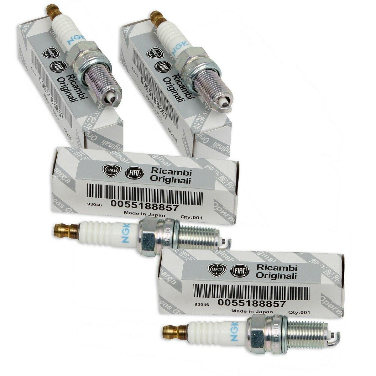 MOPAR (PSA) 55188857 *4 Spark Plug Punto-Palio-Doblo-Linea-Albea 1.4 03-| Set of 4 — Coils & Plugs