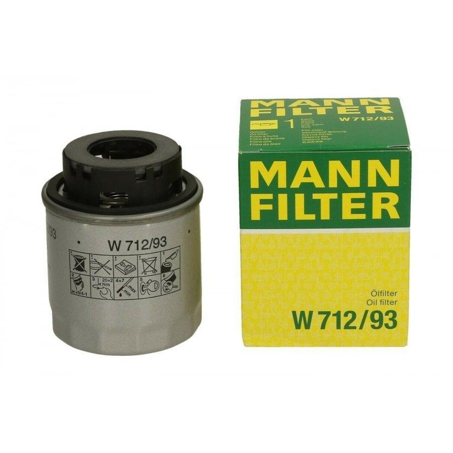 Mann Oil Filter for Volkswagen Tiguan 2008-2014 - Compatible with 1.4 TSI Engines — Oil Filters