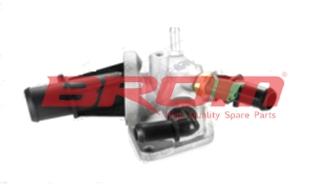 BROM OP41002 Thermostat Complete (88°) Corsa C Meriva A Tigra B Agila A Agila B Y13dt Z13dt Panda P — Water Pump & Thermostat