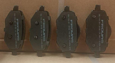 FROW FREN 2881102001 Brake Pad Rear Peugeot P208 P2008 Opel Corsa F — Brake Pads